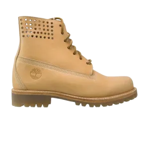 6 Inch Premium Perforated Timberland Boots, Tan