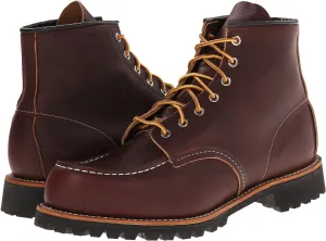 6" Moc Toe Lug Red Wing Heritage Lace-Up Boot in Briar Oil Slick