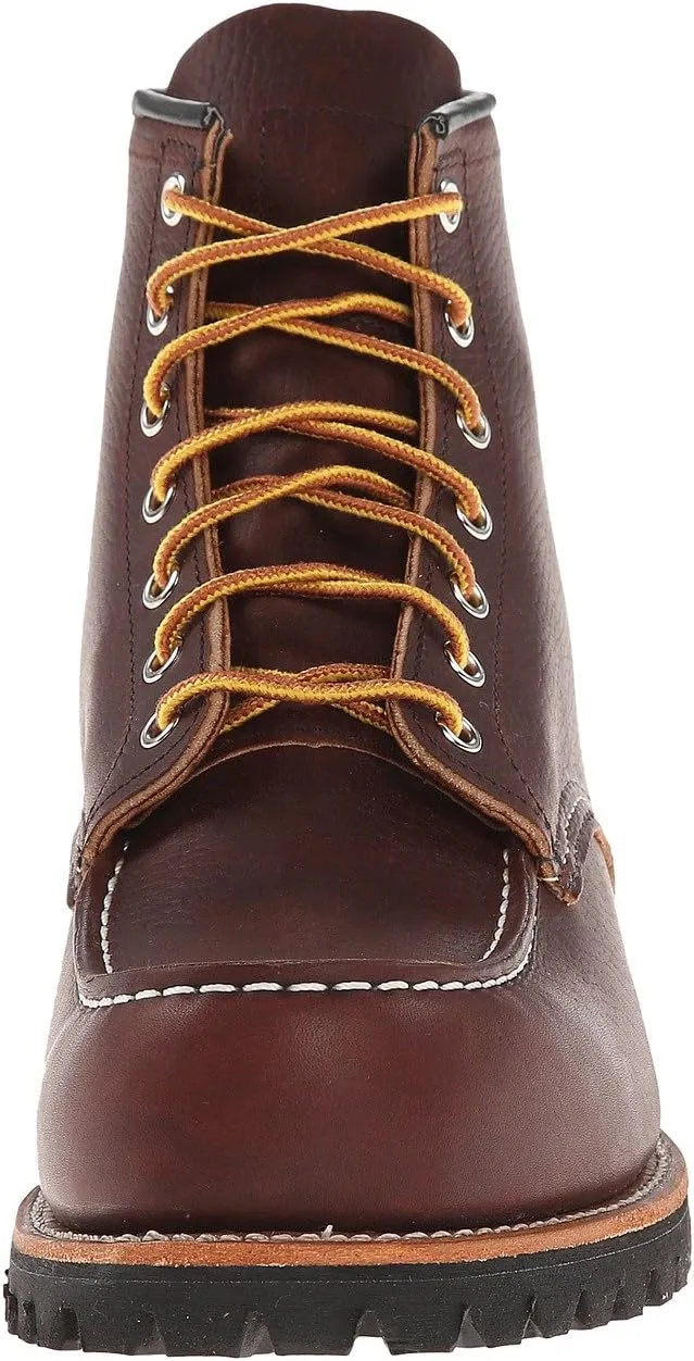 6" Moc Toe Lug Red Wing Heritage Lace-Up Boot in Briar Oil Slick