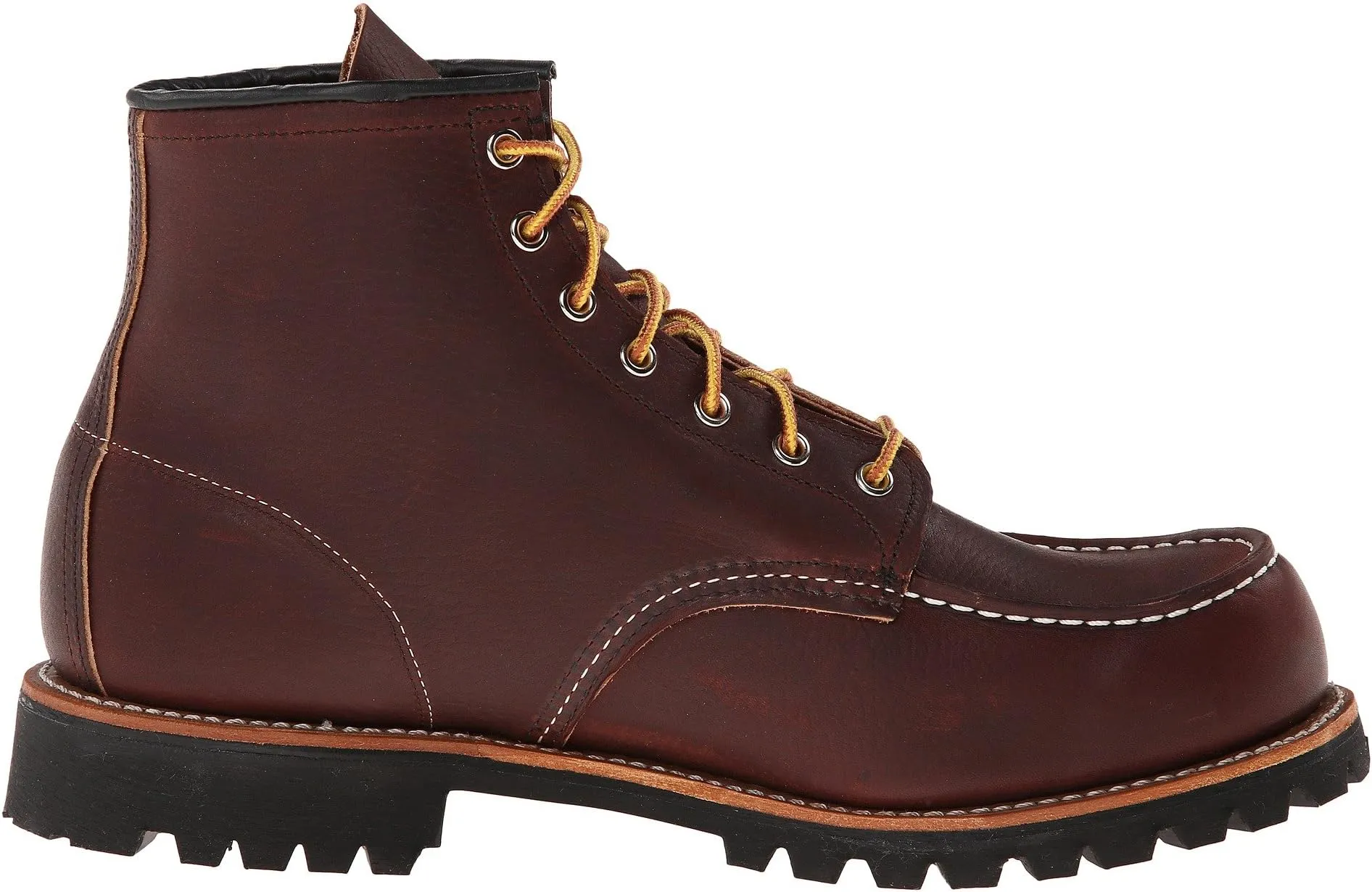 6" Moc Toe Lug Red Wing Heritage Lace-Up Boot in Briar Oil Slick