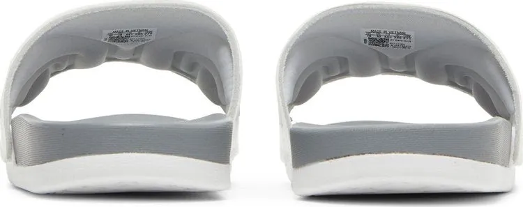 Adidas Adilette Comfort Slide Slippers, white