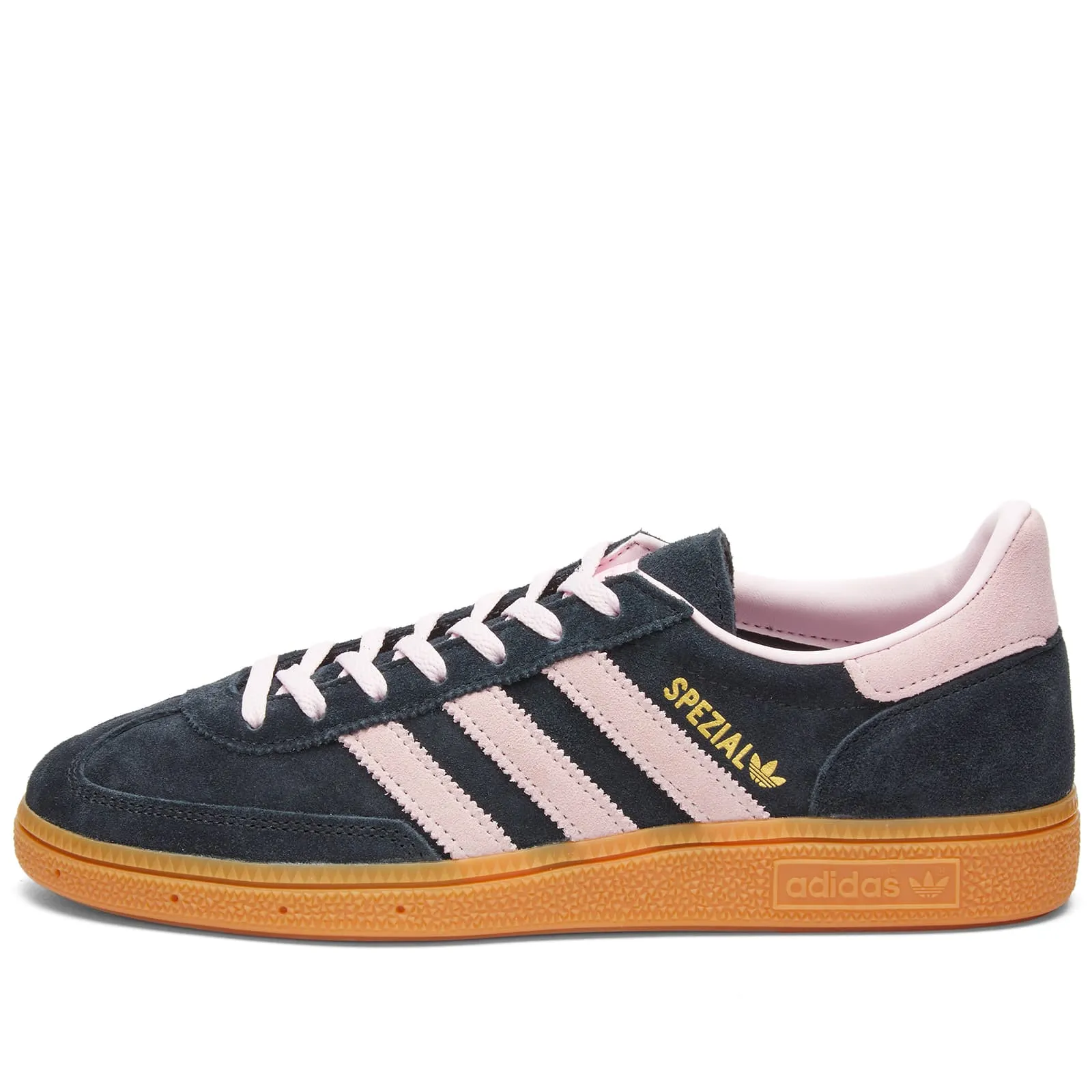 Adidas Handball Spezial in Core Black, Clear Pink & Gum