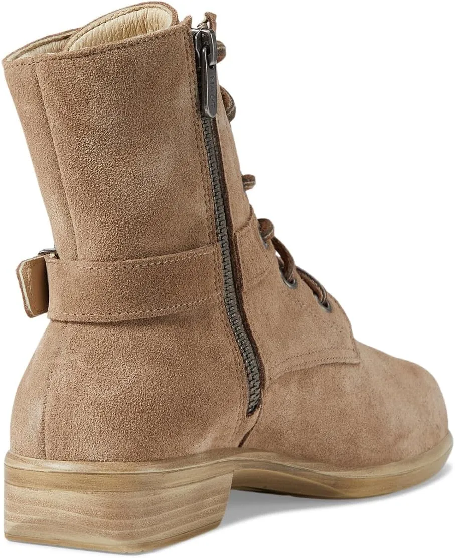 Alize Naot Lace-Up Boots, Almond Suede