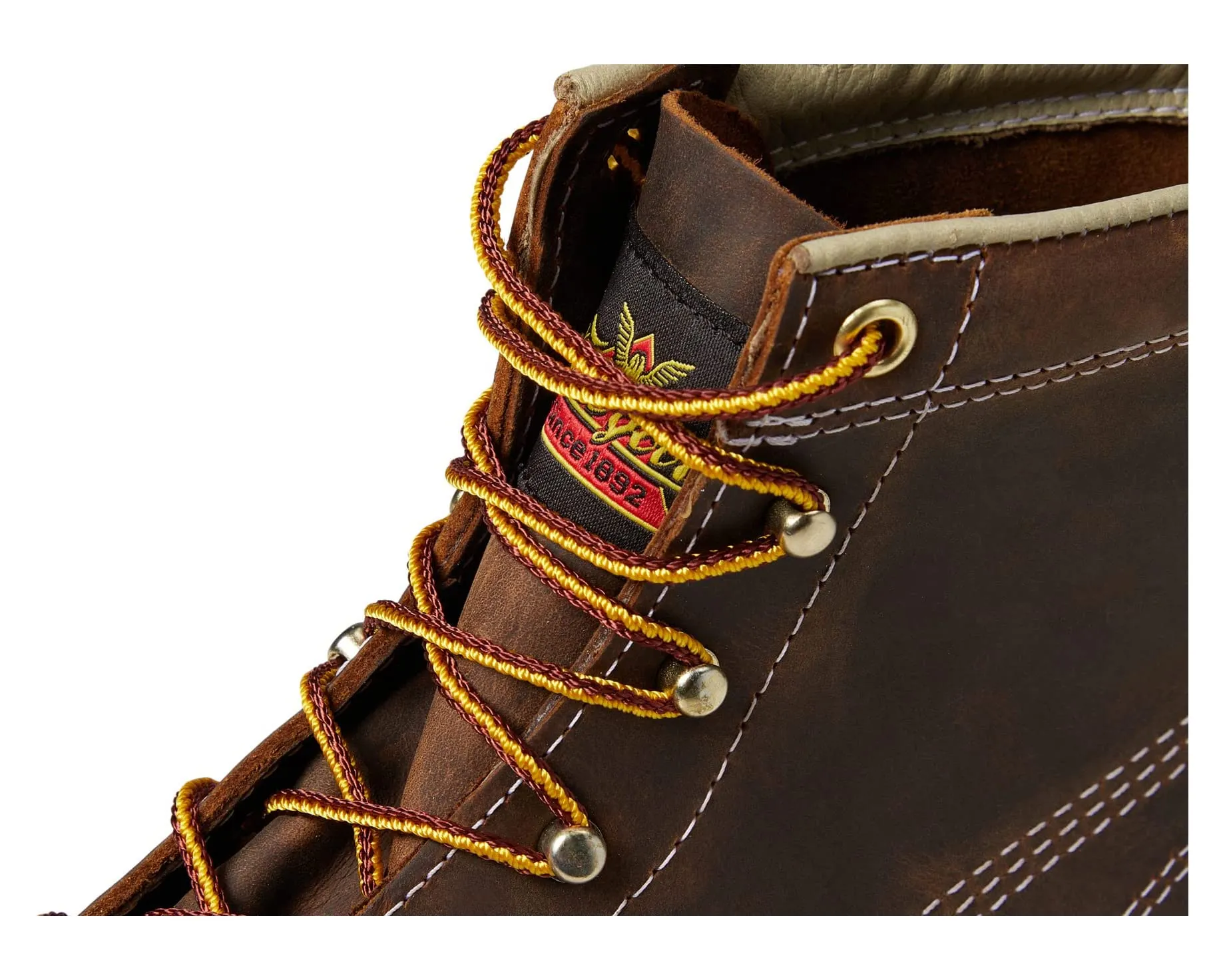 American Heritage 6" Moc Toe Safety Thorogood Boots, Crazy Horse