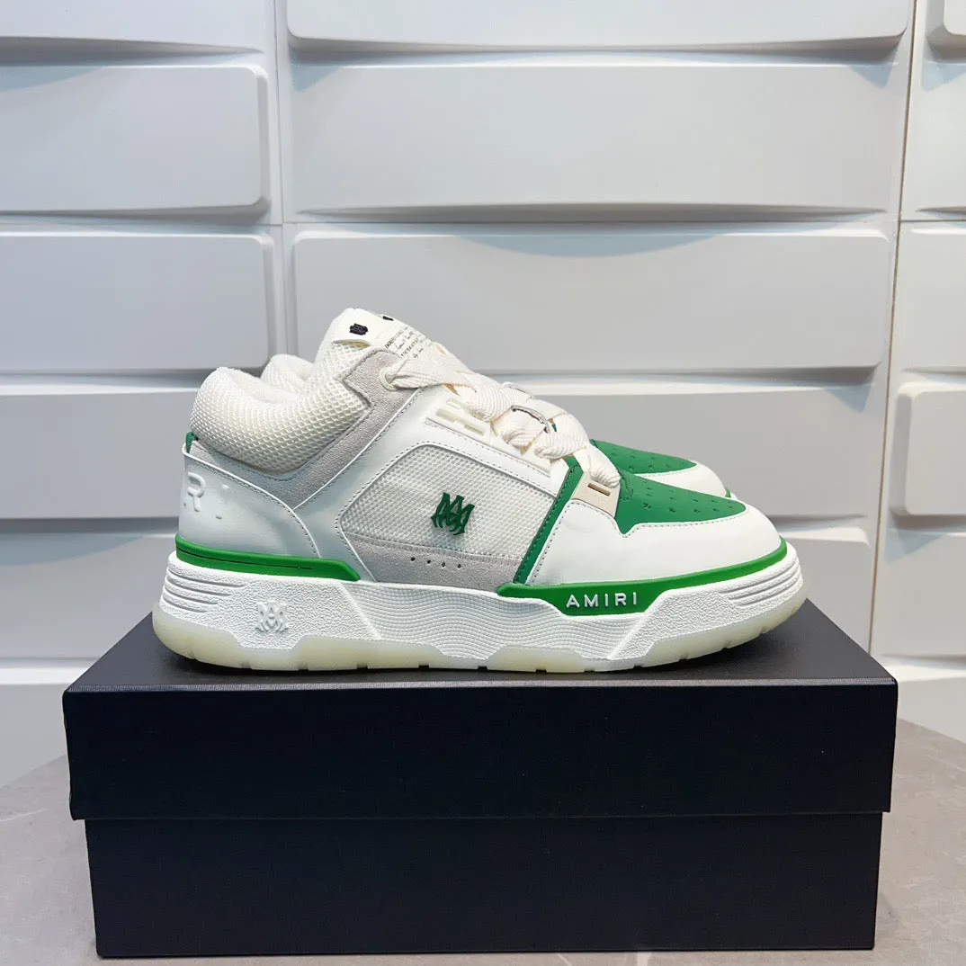 AMR MA-1 Green and White Sneakers-138