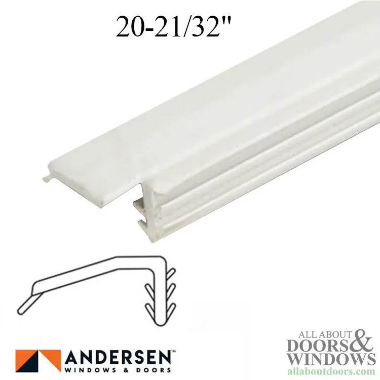 Andersen Casement and Picture Window Vinyl Bead for 1" Insulated Glass 20-21/32" - White