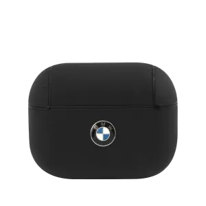 BMW Airpods Case Cover For Airpods Pro Real Leather Case Cover - Airpods Pro Black