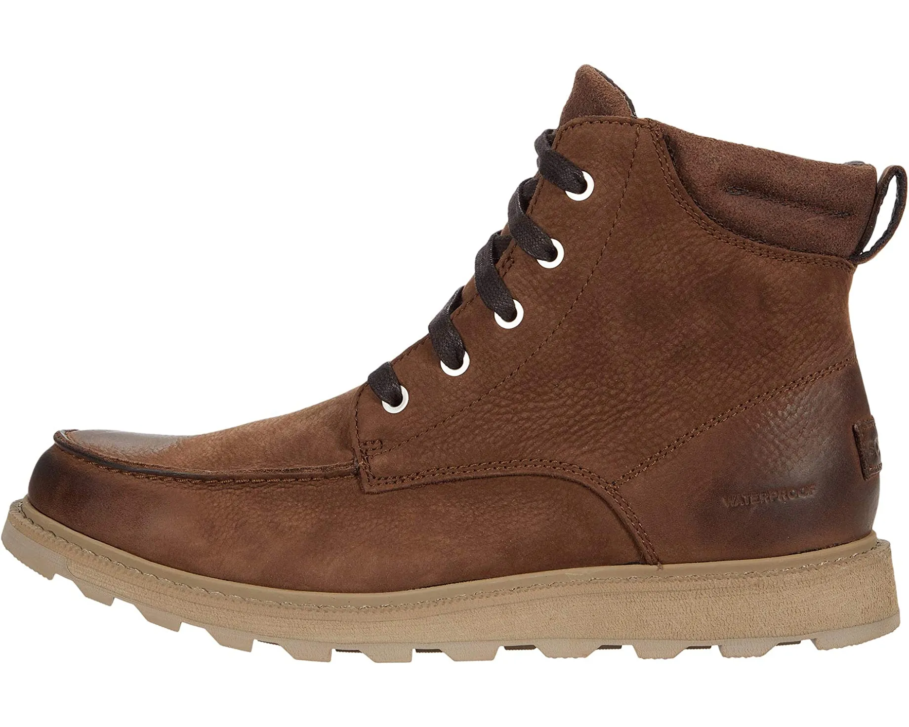 Boots Madson II Moc Toe Waterproof SOREL, tobacco