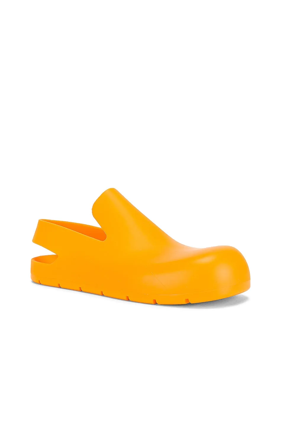 Bottega Veneta Puddle Slippers, Tangerine