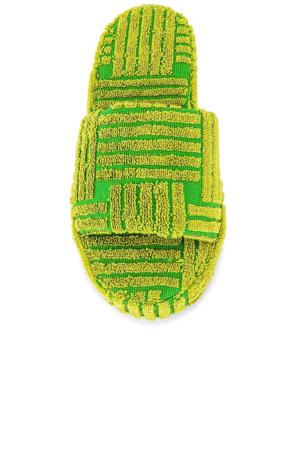 Bottega Veneta Resort slides, Parakeet & Kiwi