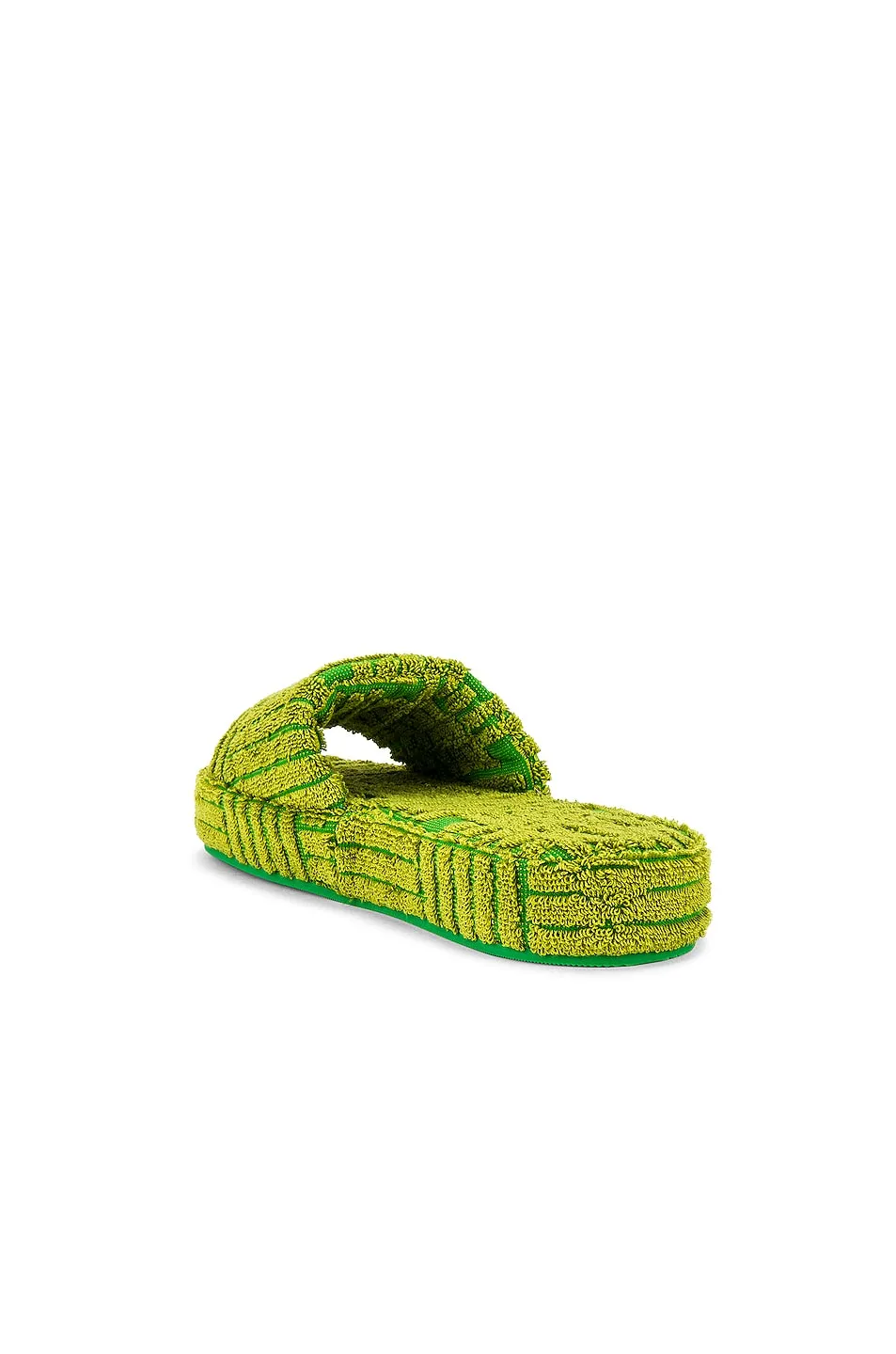 Bottega Veneta Resort slides, Parakeet & Kiwi