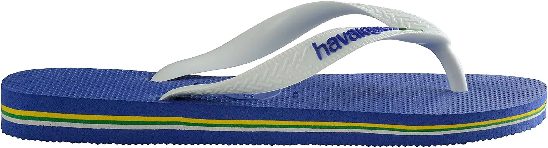 Brazil Logo Flip Flop Sandal Havaianas, Marine Blue