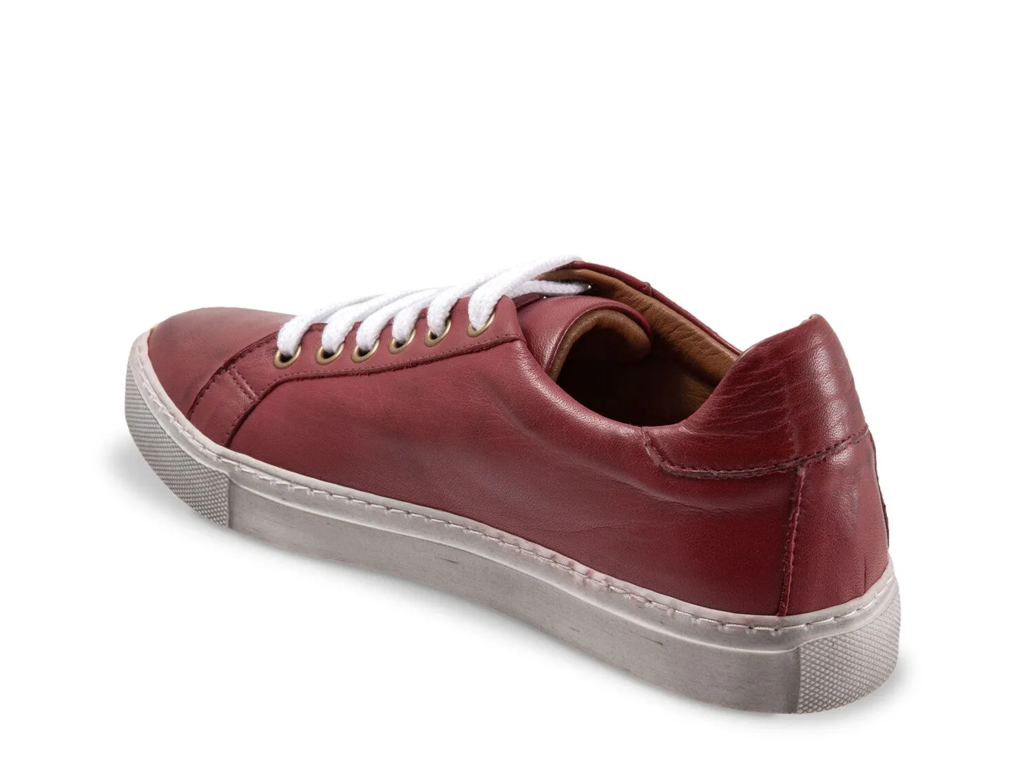 Bueno Reece platform sneakers, dark red