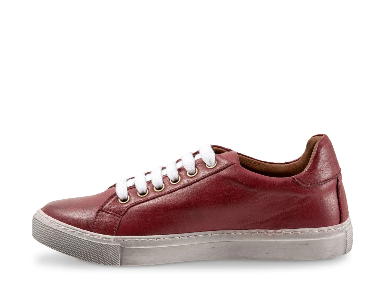 Bueno Reece platform sneakers, dark red