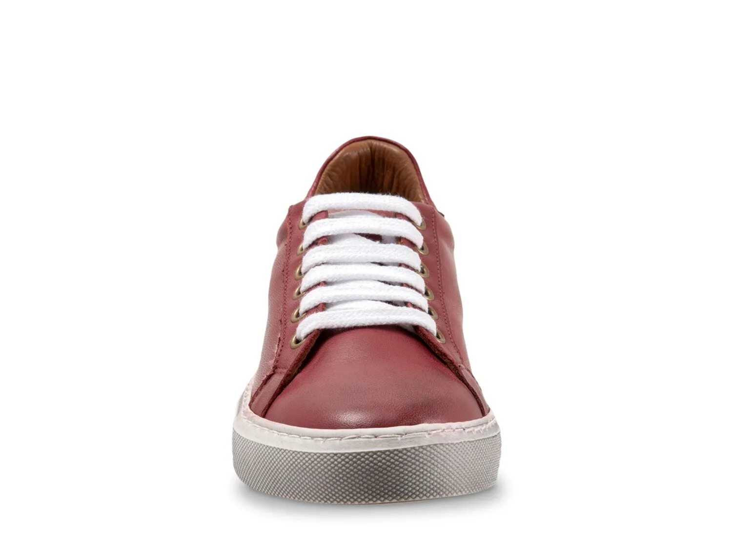 Bueno Reece platform sneakers, dark red