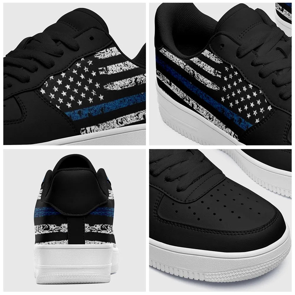 Business gifts ideas, Thank you gifts for clients AF1-B05607 Custom AF1 American Flag, USA Flag Sneakers AF1, Shoes, Printed Shoes