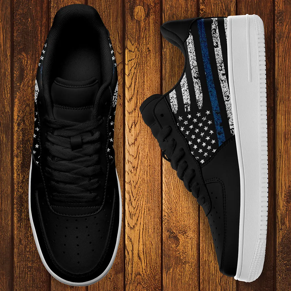 Business gifts ideas, Thank you gifts for clients AF1-B05607 Custom AF1 American Flag, USA Flag Sneakers AF1, Shoes, Printed Shoes