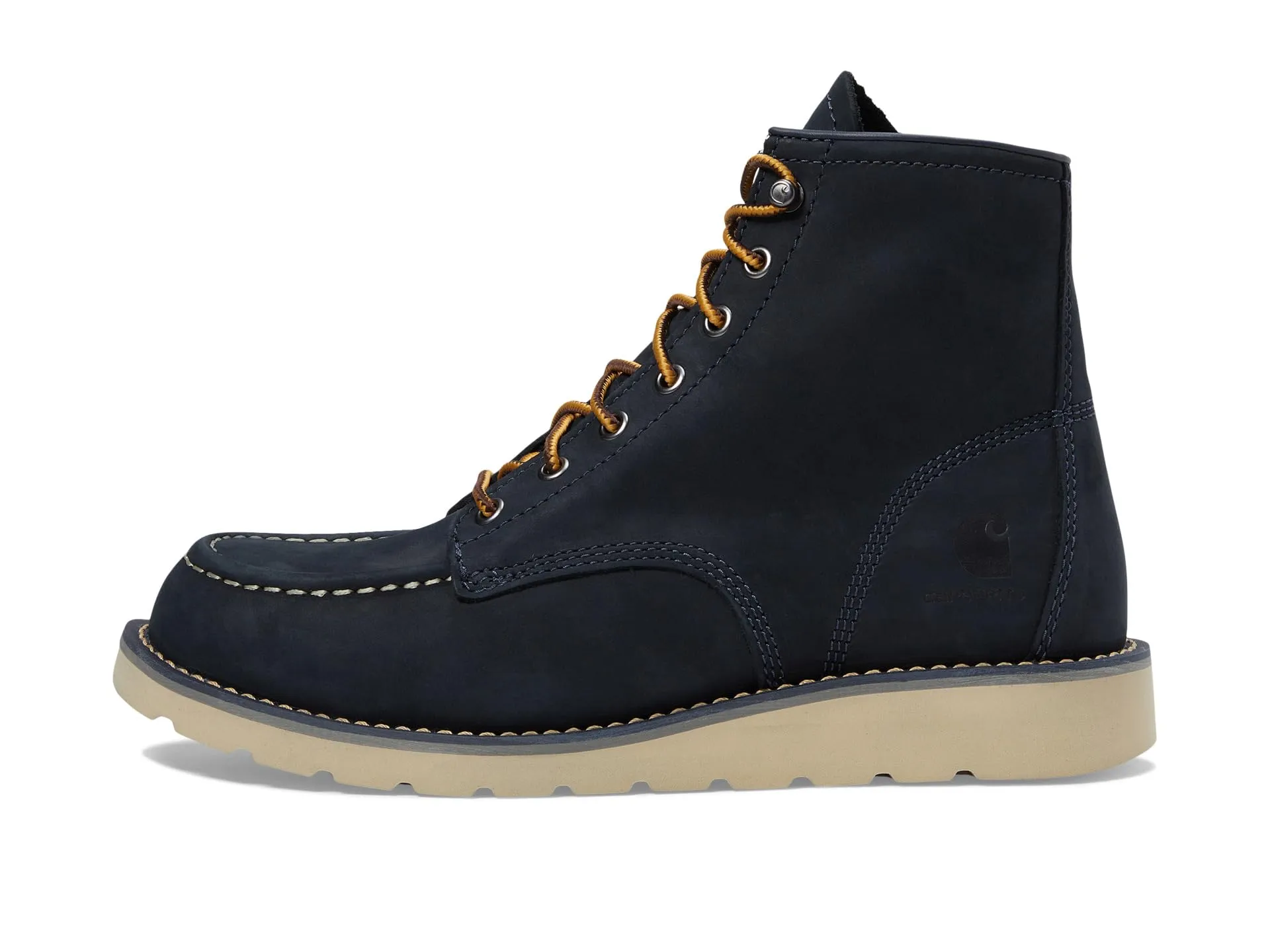 Carhartt 6" Moc Toe Wedge Boot, dark blue