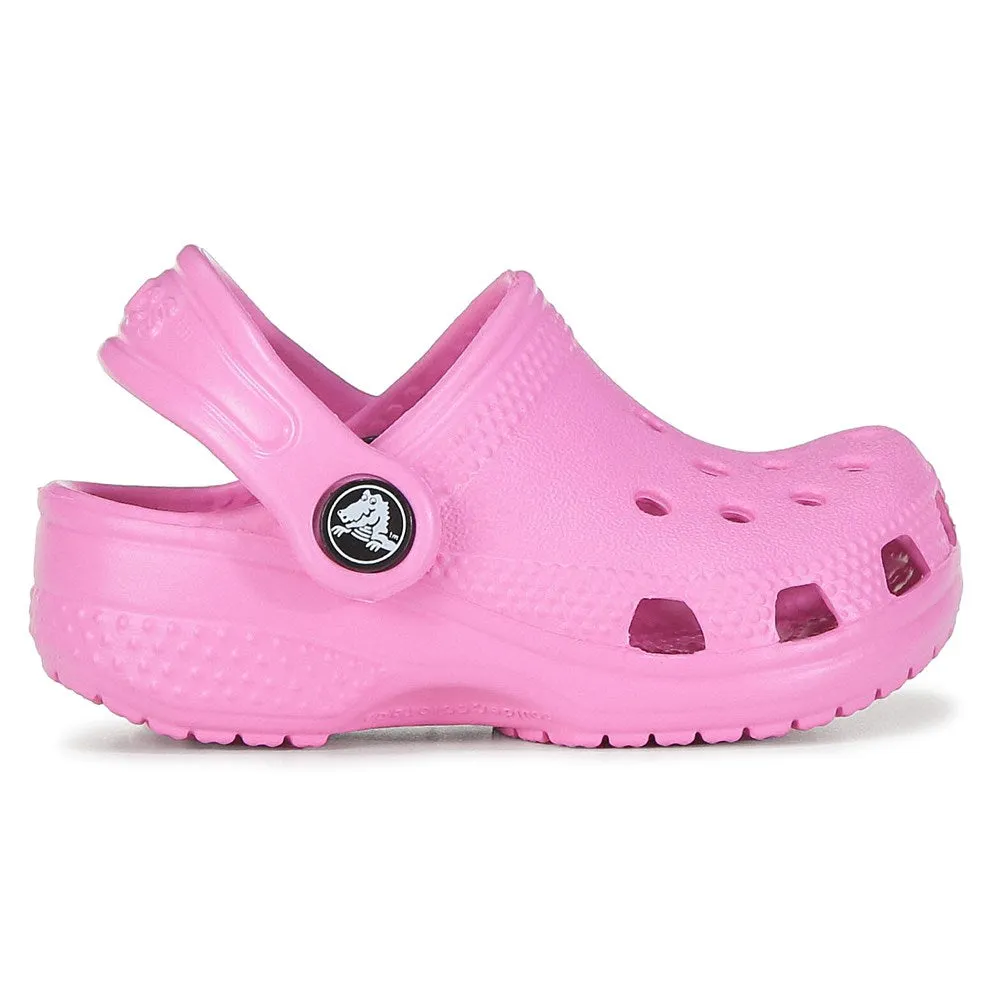 Classic children's clogs Littles Crocs, color taffy pink