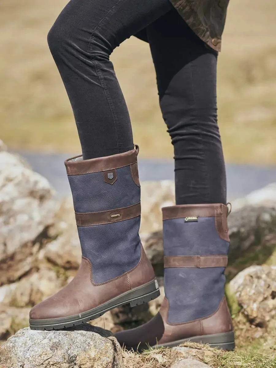 DUBARRY Kildare Country Boots - Navy & Brown