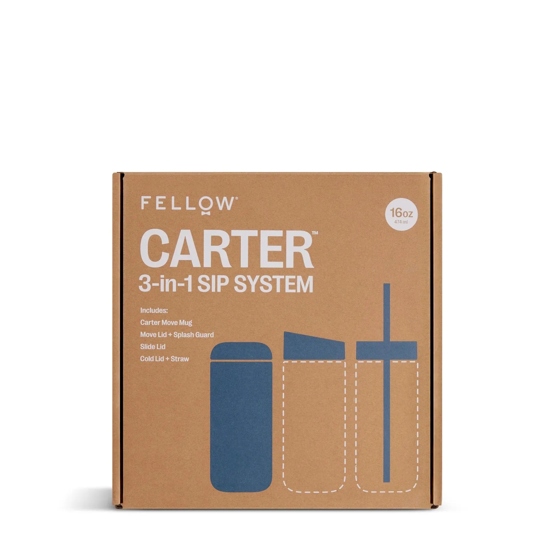 FELLOW CARTER 3-IN-1 LID SYSTEM