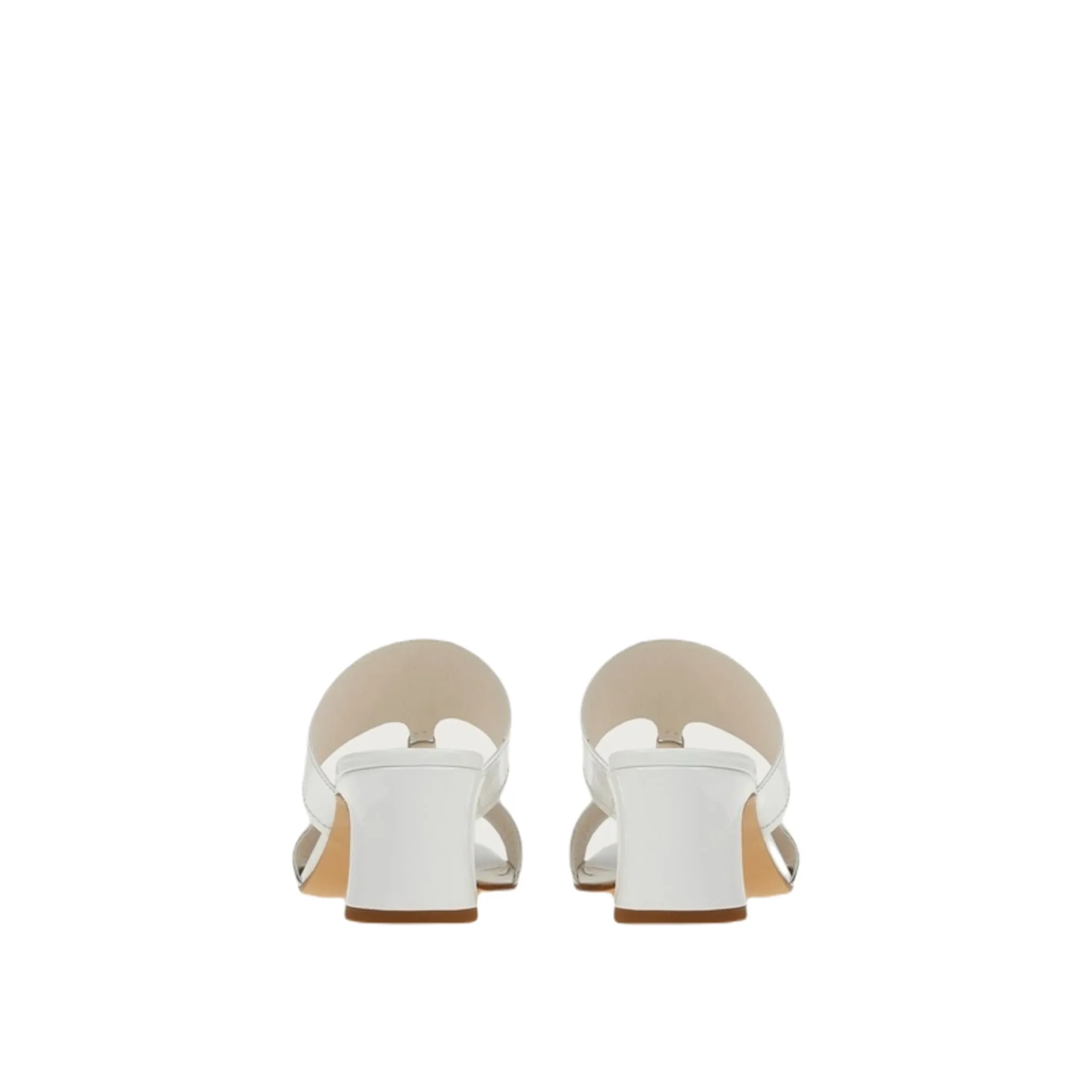 Ferragamo Tot 55 Women's Sandals White