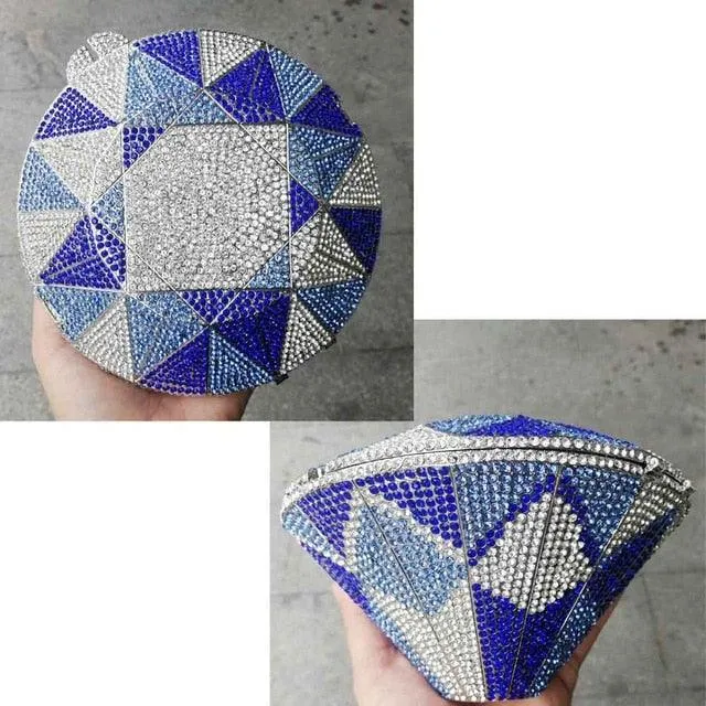 Geometric Fashion Luxury Brand Clutch Bags