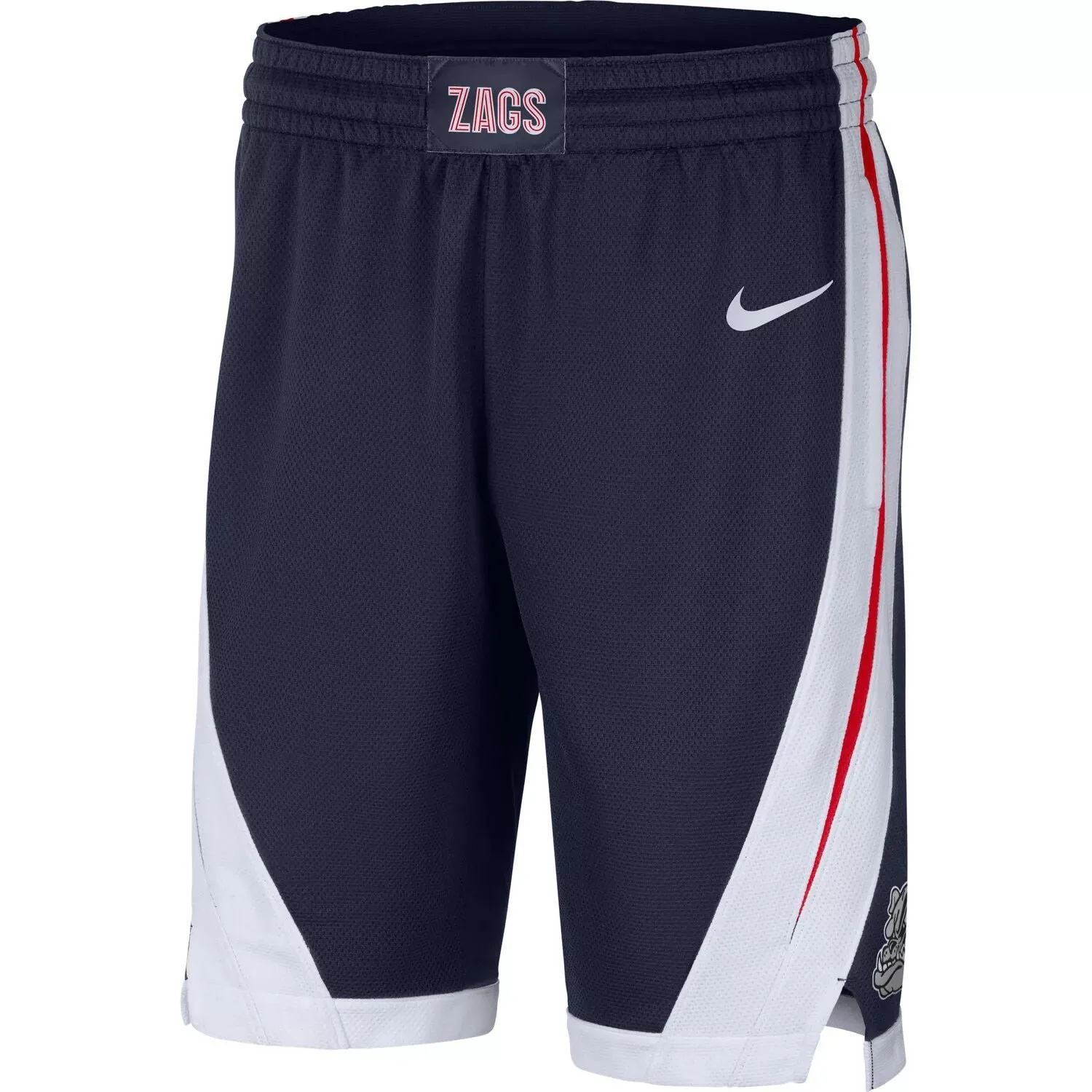 Gonzaga Bulldogs Replica Performance Nike Men's Navy Basketball Shorts