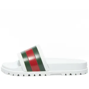 Gucci Pursuit Trek Web Rubber Slide Slides