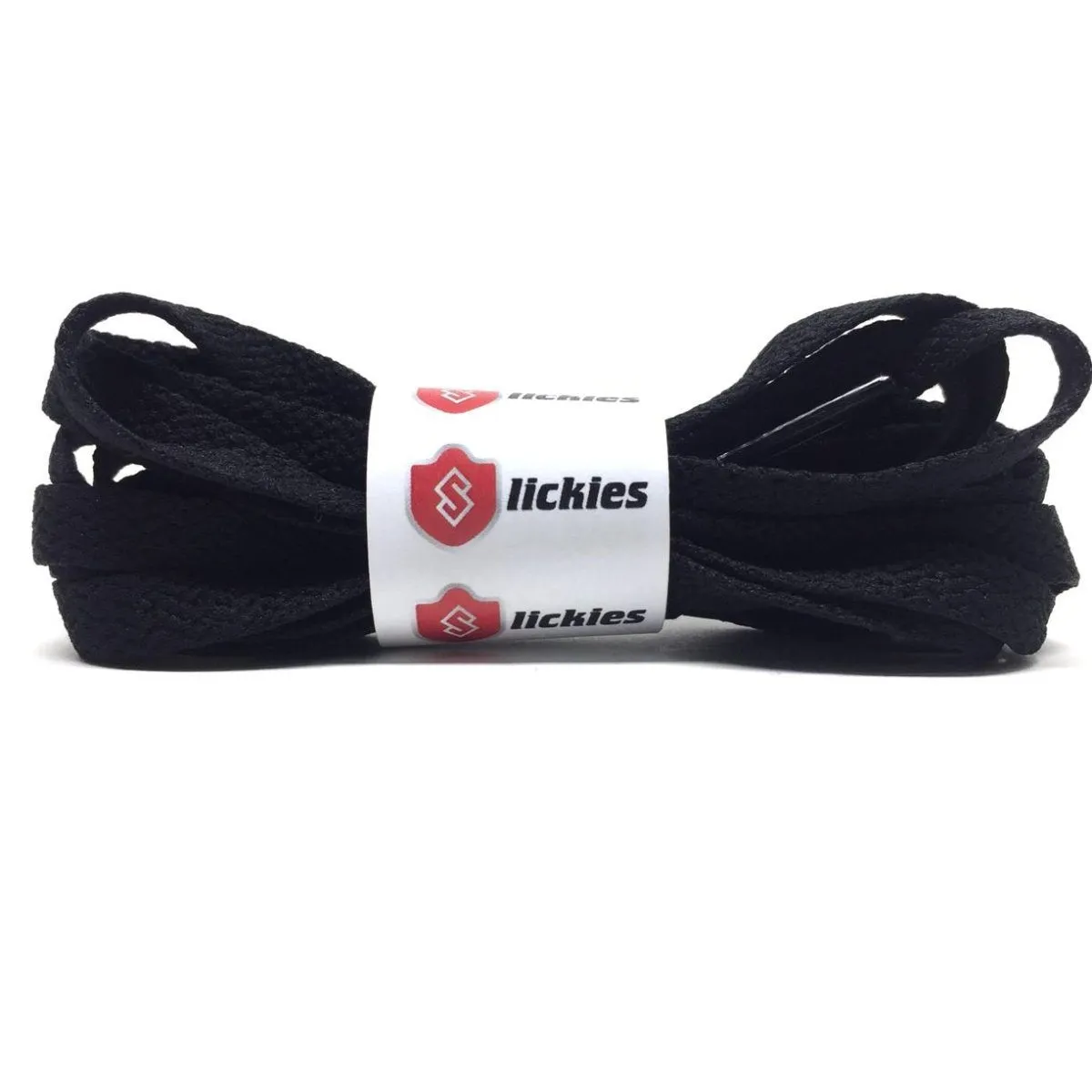 Jordan 1 Laces Basics Flat Thin - Black Laces