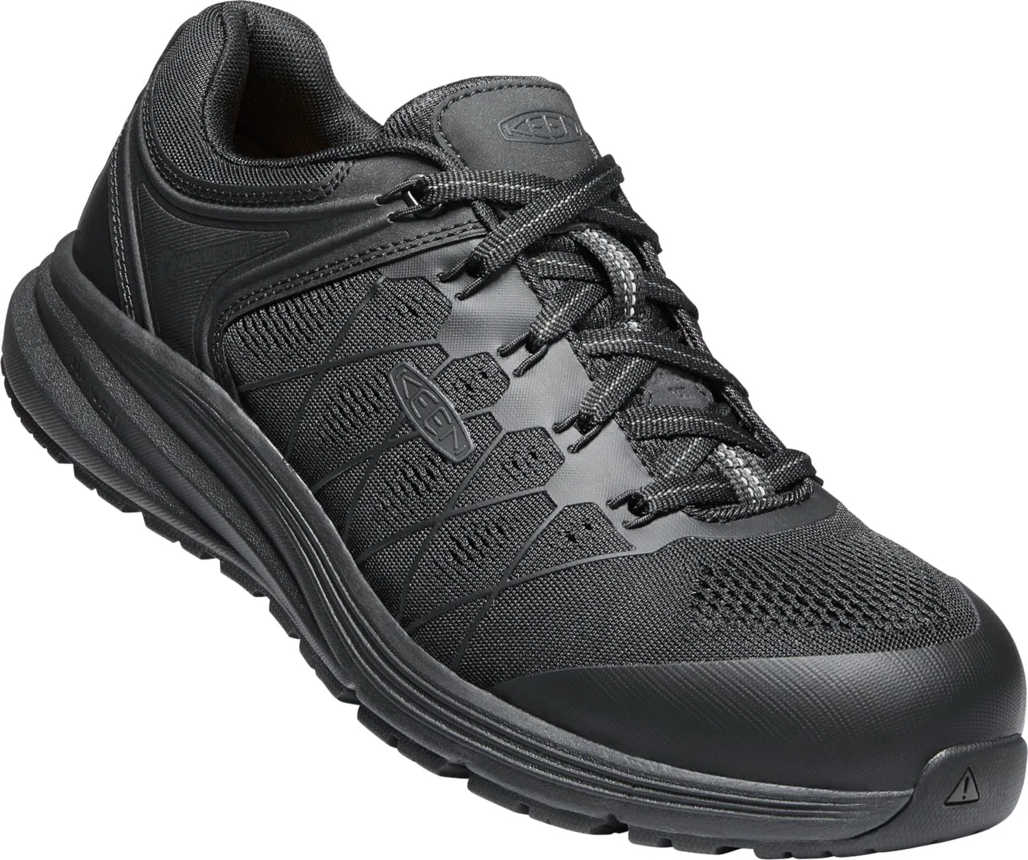 Keen Utility Mens Vista Energy Black/Raven Mesh Work Shoes