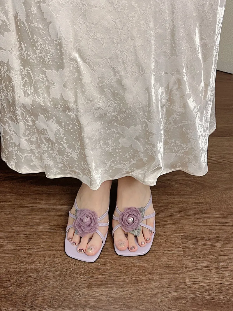 Lillian Floral Sandals