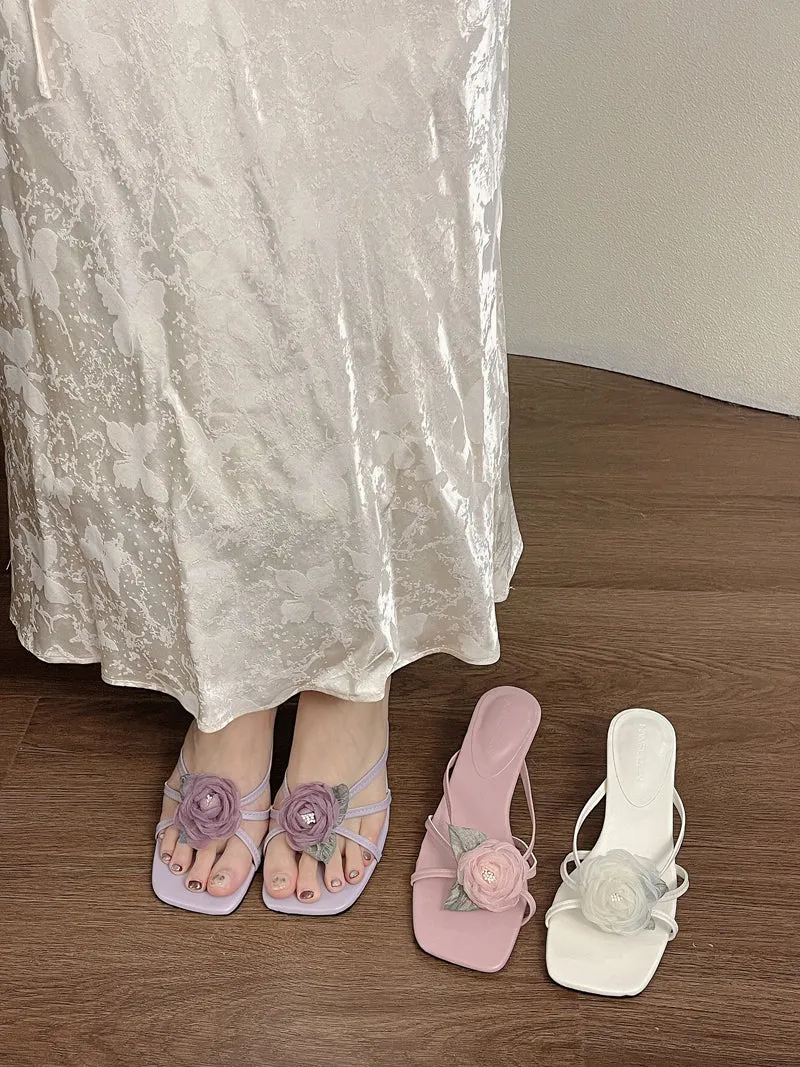 Lillian Floral Sandals