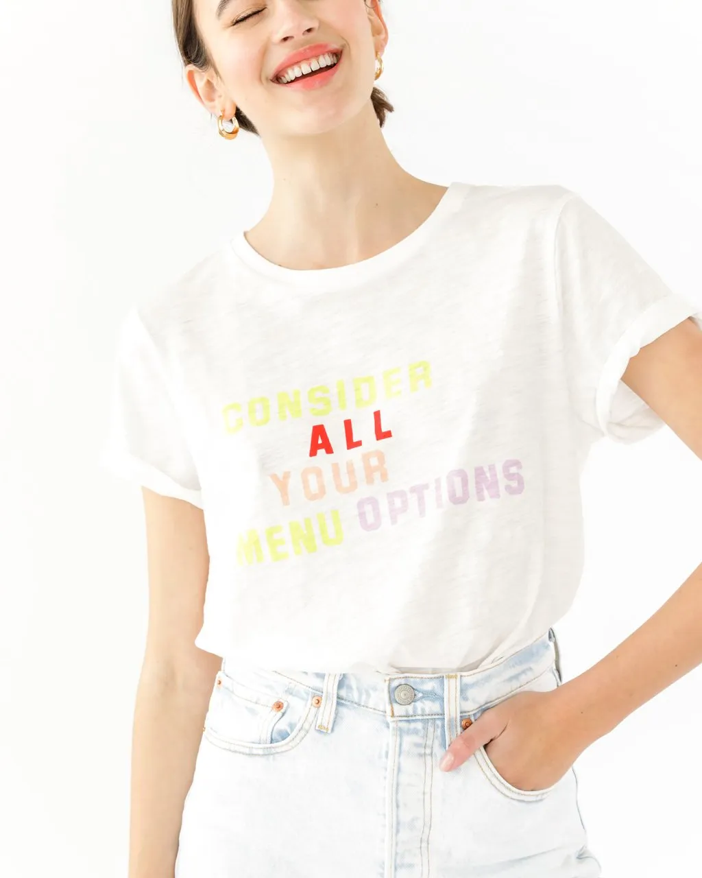 Menu Options Slub Tee