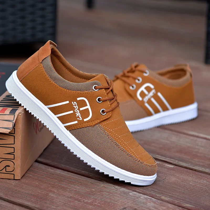 new autumn air shoes men's casual shoes sneakers slip Korean fashion shoes