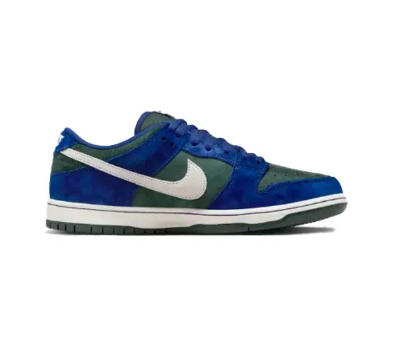 Nike SB Dunk Low Pro - Deep Royal Blue/Sail-Vintage Green