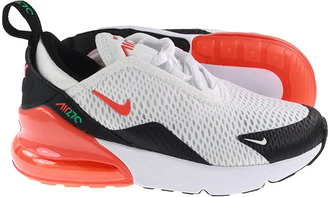 Nike Shoes Kids Air Max 270 White Turf Orange