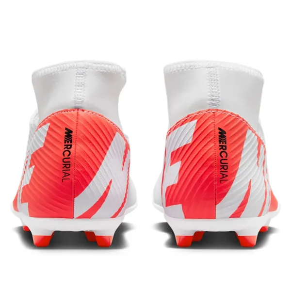 Nike Zoom Superfly 9 Club FG/MG Soccer Cleats (Bright Crimson/White-Black)