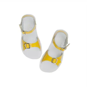 Outlet - Salt-Water Sun-San Kid's Sandals - Surfer - Shiny Yellow