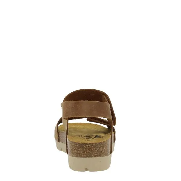 Plakton 355887 Tan Wedge Sandal