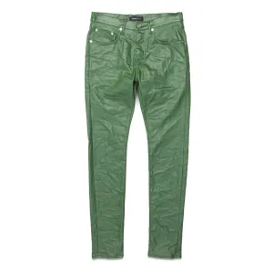 Purple Brand Patent Film Green Pants