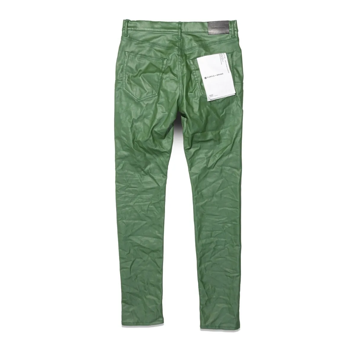 Purple Brand Patent Film Green Pants