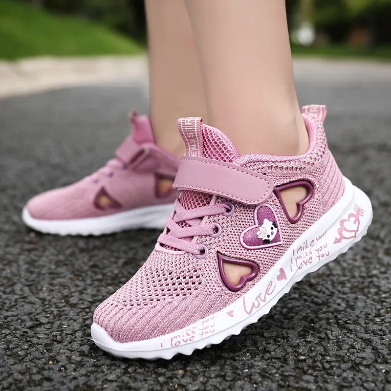 Summer Casual Light Mesh Kids Cute Shoes