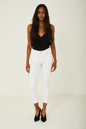 Super Skinny White Jeans Ex Brand