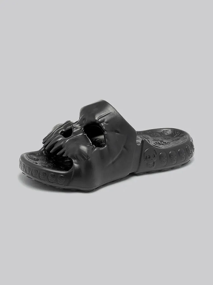 UrbanTrek Men's Skull Slides