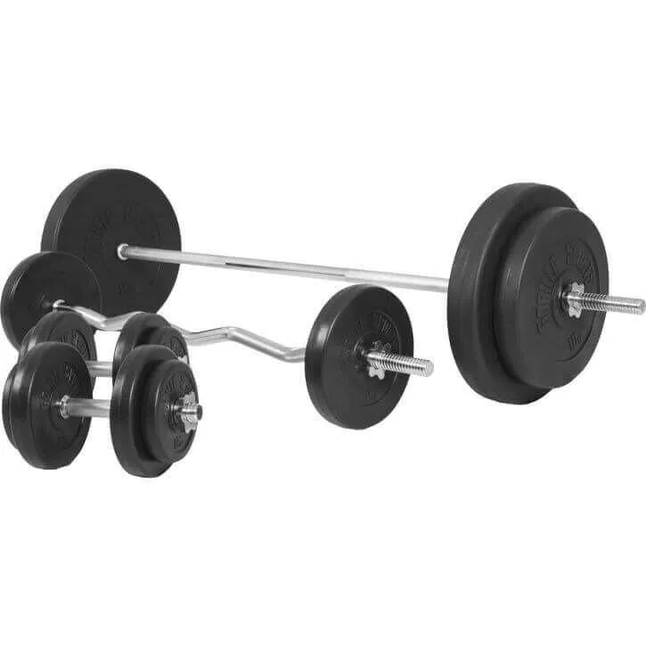 Vinyl Weight Set 100KG - Starlocks (Combo)