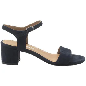 Wave 28709 Black Heeled Sandal